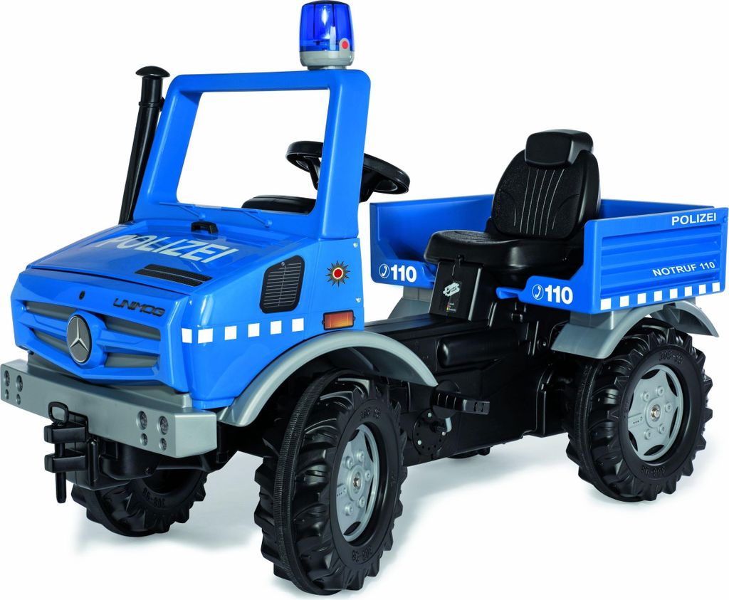 RollyToys Police Unimog Véhicule à pédales pour enfants à Image du produit 