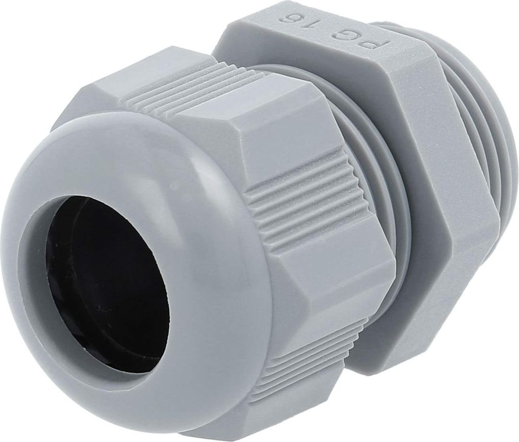 STEX24 Kunststoff Kabelverschraubung - STEX24 Eigenmarke PG16x1,41 SKU-E VPE 25 Polyamid (PA) Gewindelänge 9,0mm - 1