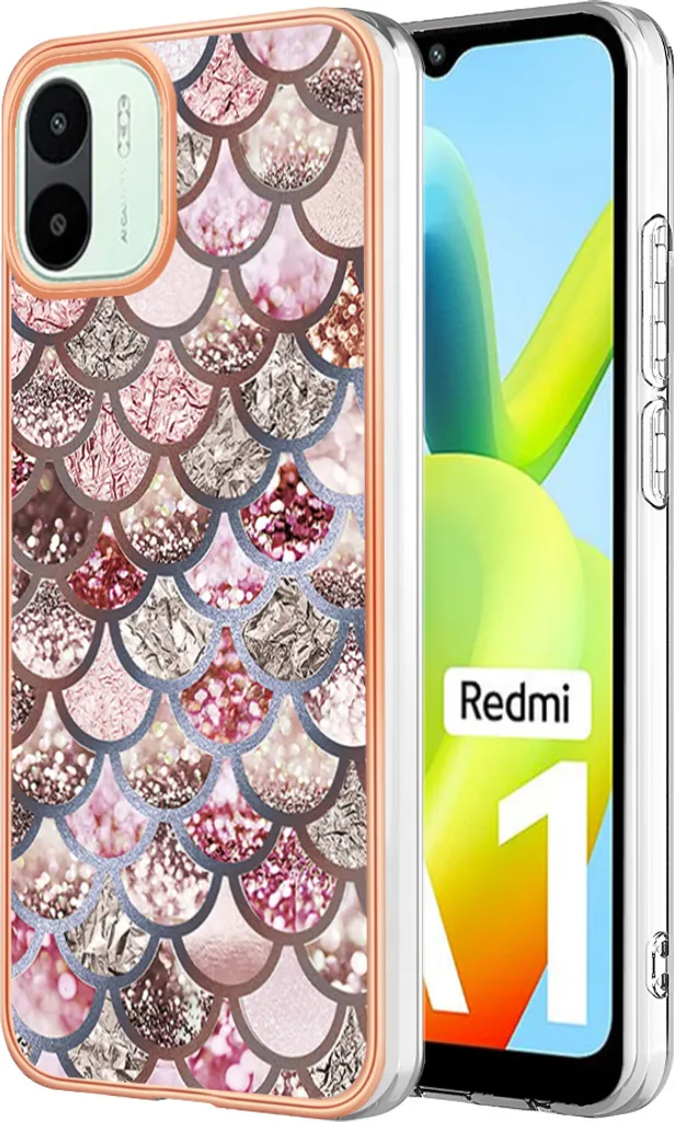 Cover Xiaomi Redmi A1 Silicone TPU Antiurto Fantasia Caffè | Shop