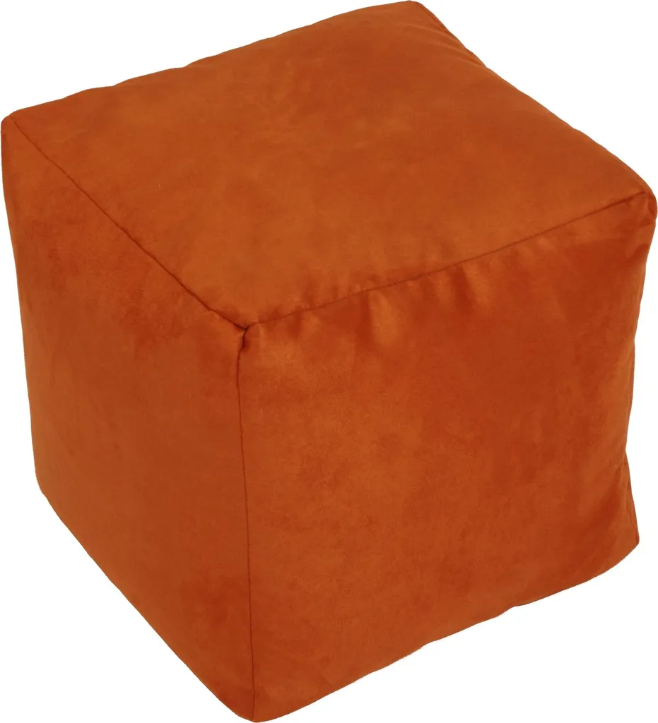 Cube d'Assise 40cm Noble Soft - Idéal comme Repose-Pieds ou Siège Bas