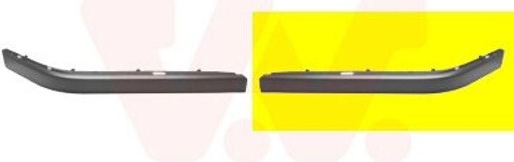 VAN WEZEL 0650584 Stoßstangen-Abdeckung Vorne Rechts für BMW 7 (E38)