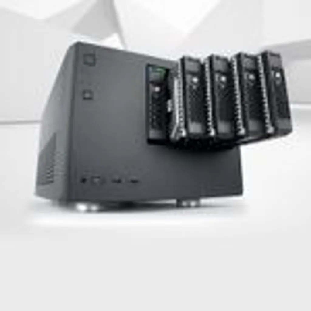 Boîtier PC pour Serveur Domestique SilverStone SST-CS351 Compact Noir - 8