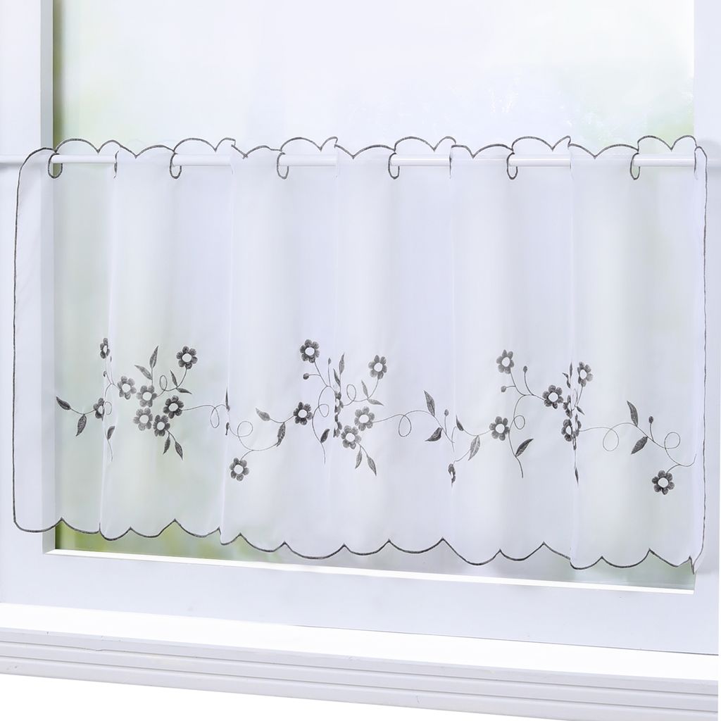 Joyswahl Tenda In Voile Con Passanti – Serie Sophia – Trasparente, Varie Misure E Colori