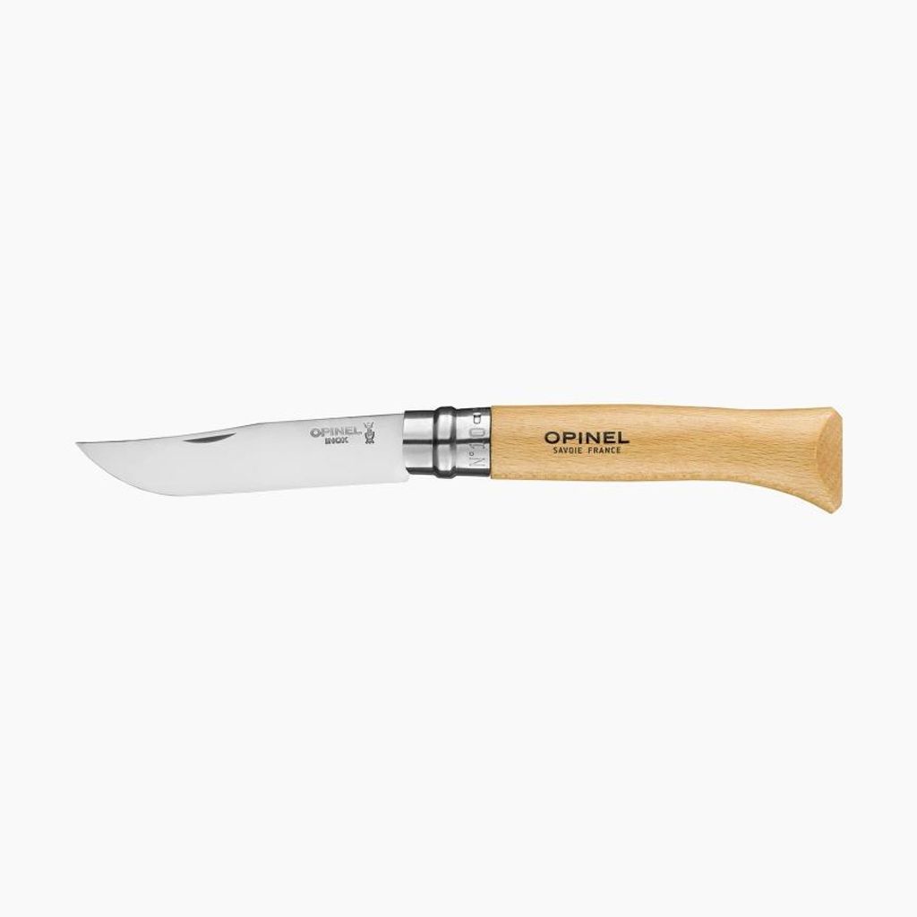 OPINEL Messer Nr. 10 INOX Klinge mit Sicherheitsring - Produktbild 