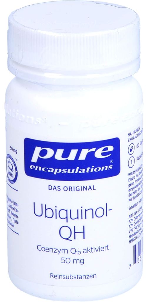 Pure Encapsulations Ubiquinol QH 50 mg Kapseln 60 St Obrázek produktu 