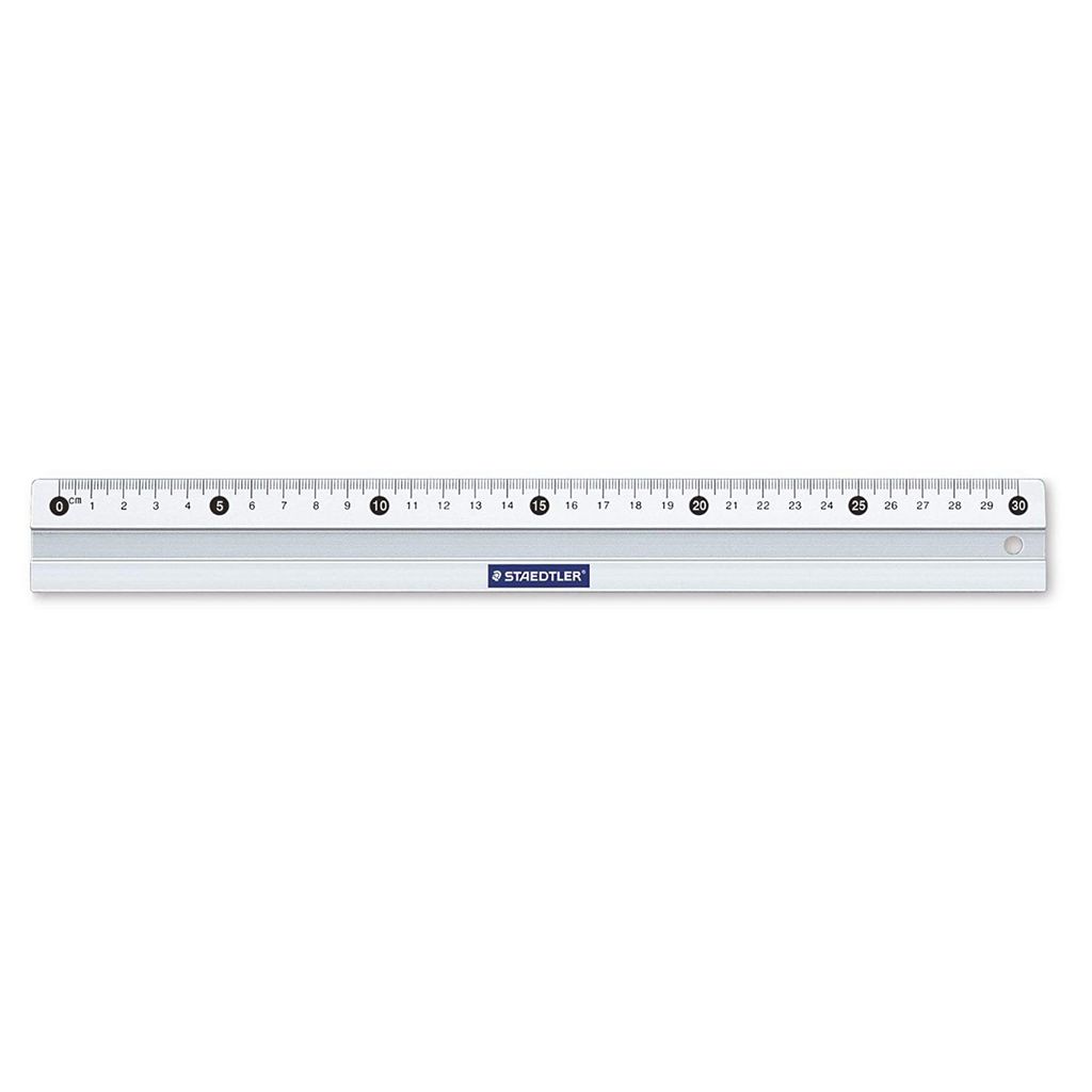 Staedtler 563 30, Schreibtisch-Lineal, Aluminium, Produktbild 