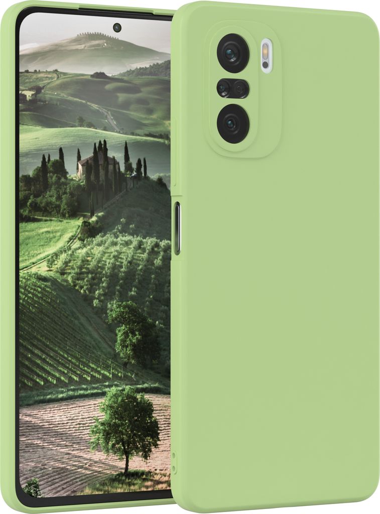 EAZY CASE - TPU Hülle für Xiaomi Mi 11i, TPU Case stoßfeste Handyhülle, weiches Cover mit Kameraschutz, Silikonhülle in Grün