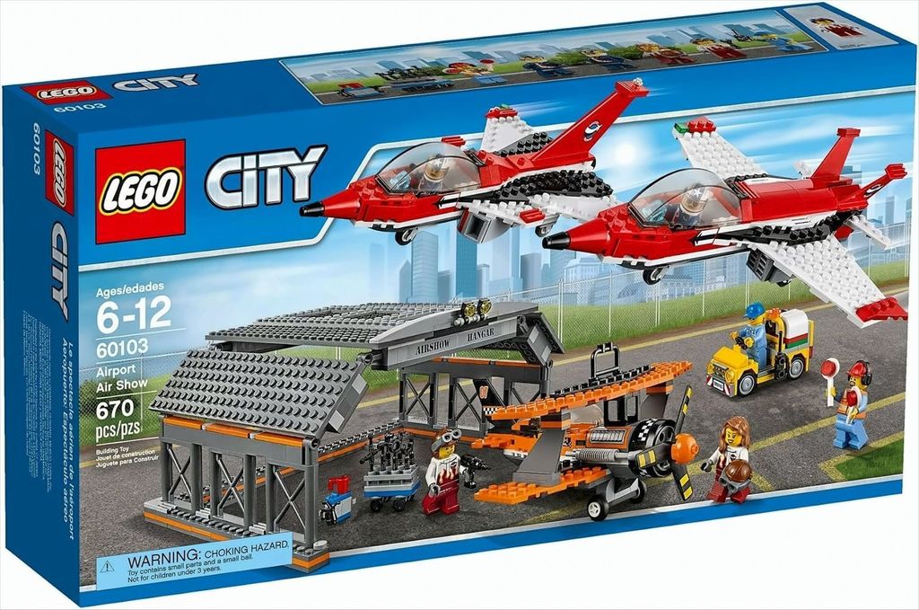 LEGO® City - Wielki pokaz lotniczy (60103) Zdjęcie produktu 