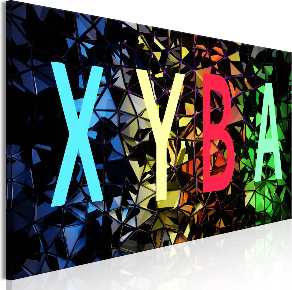Decorazione Cameretta: Quadro su Tela 120x40 per Bambini - i-A-0198-b-a