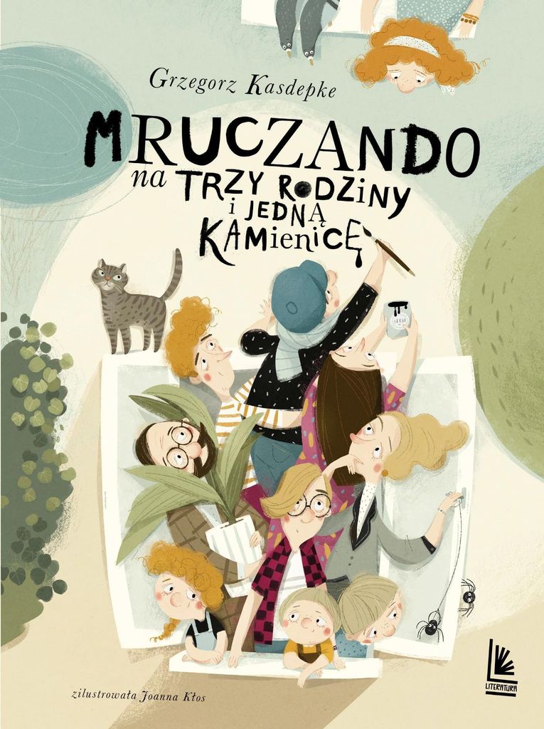 Mruczando für drei Familien Grzegorz Kasdepke (Buch auf Polnisch)