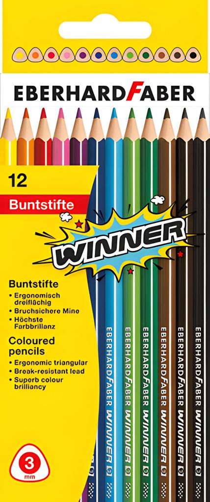 EBERHARD FABER Buntstifte Winner 12er Etui Produktbild 