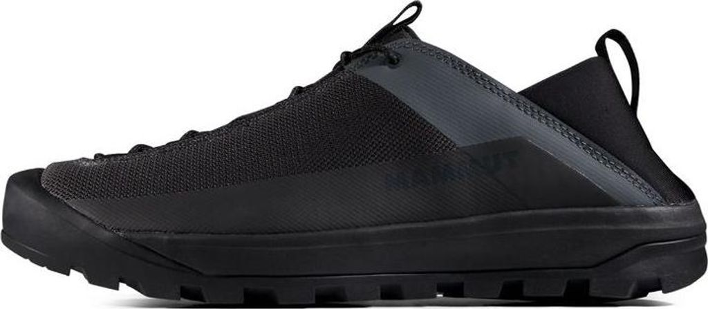 Mammut Alnasca Belay Low Men - Vielseitiger Zustiegs- und Sicherungsschuh für Herren, Farbe:steel-black, Größe:9.5 UK / 44