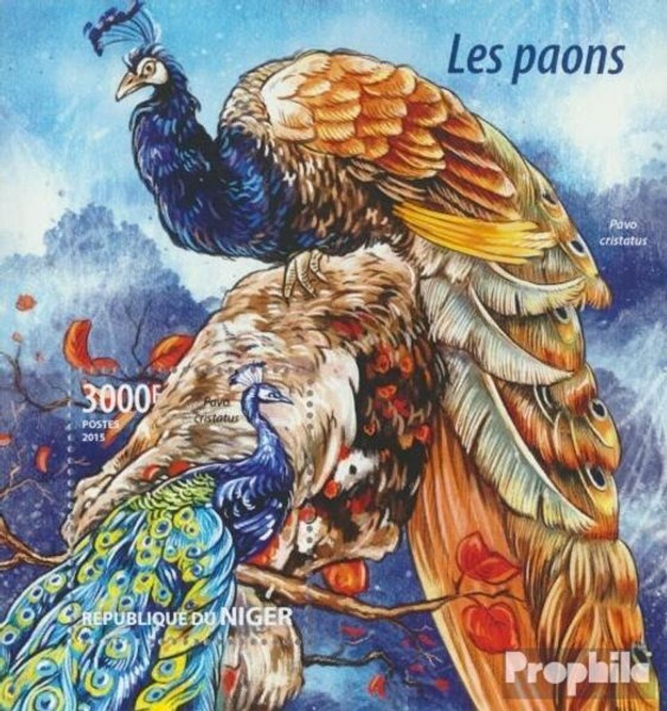 Briefmarken Niger 2015 Mi Block 430 (kompl. Ausg.) Produktbild 