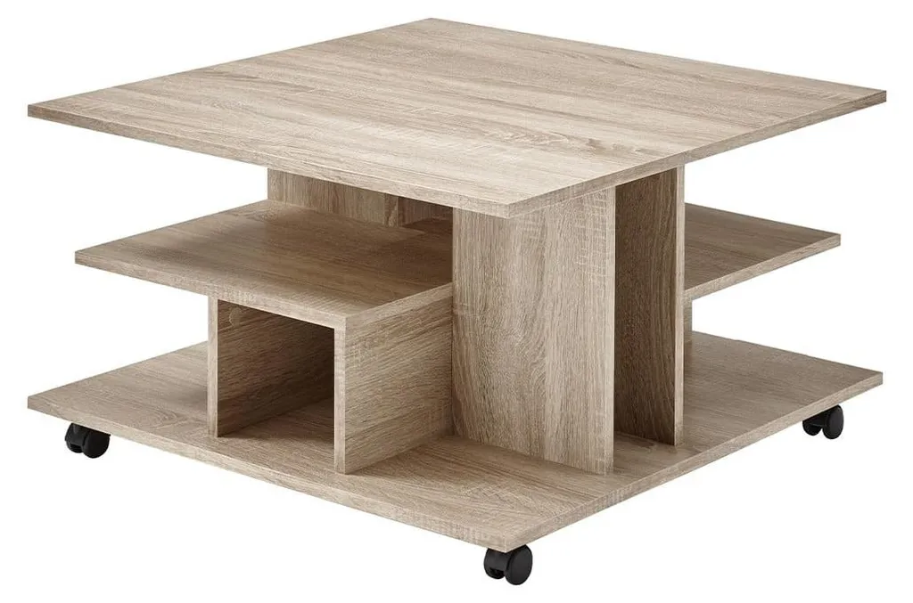 Table Basse Mobile : Fini le Désordre avec ses Niches de Rangement