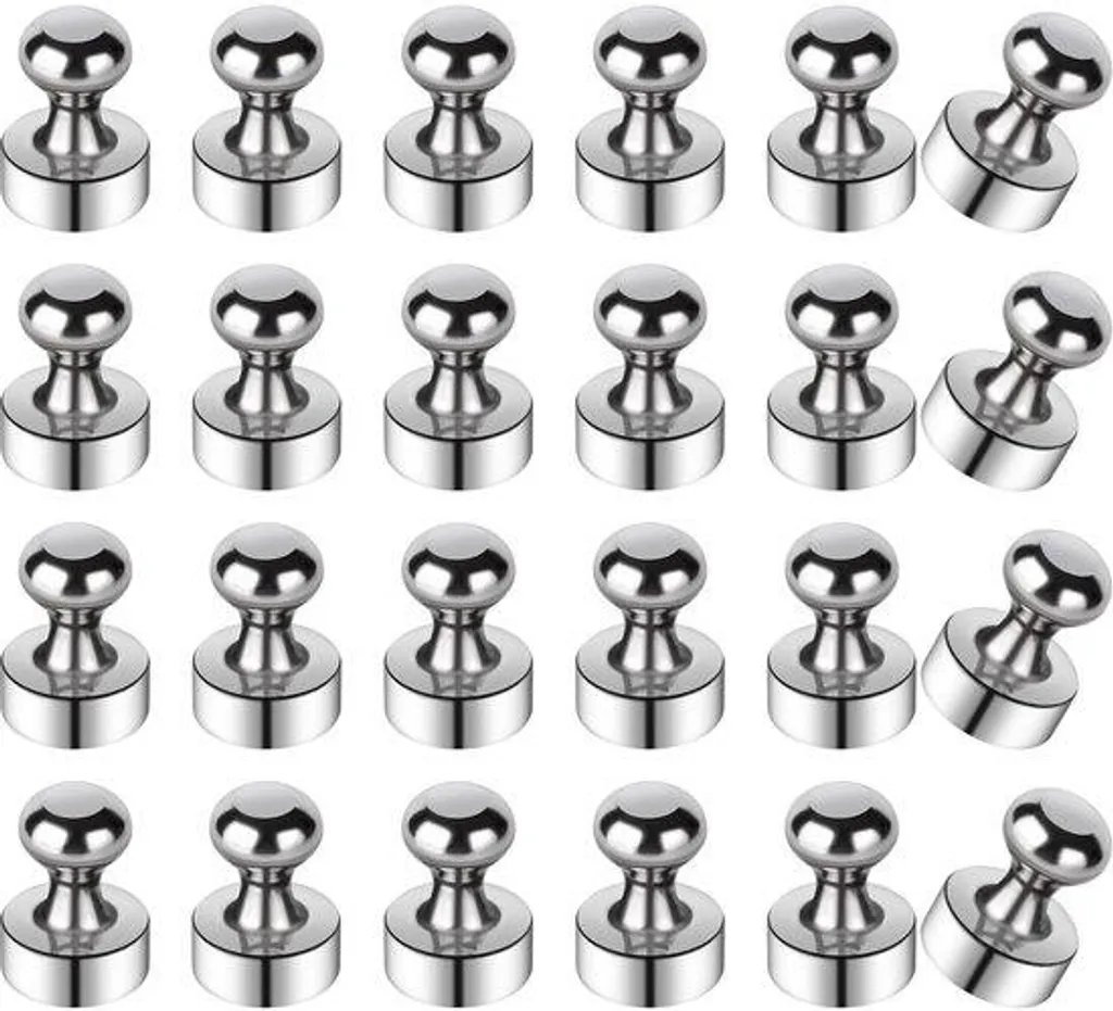 Aimants néodyme blancs 12x16 mm : ne laissez plus vos documents glisser du frigo