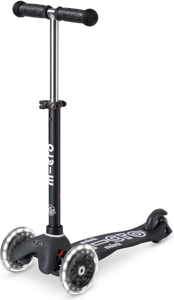 Micro Scooter Mini Micro Deluxe ECO LED black