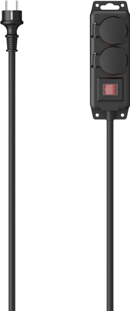 Hama 00223062, 2 m, Draußen, Typ F, Gerade, IP44, Produktbild 