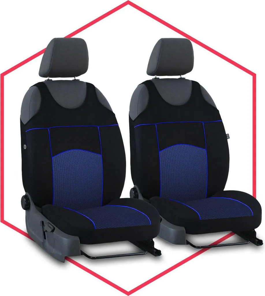 Set Coprisedili Auto Blu Mercedes Viano 1+1 - Ottima Qualità Prezzo - 11