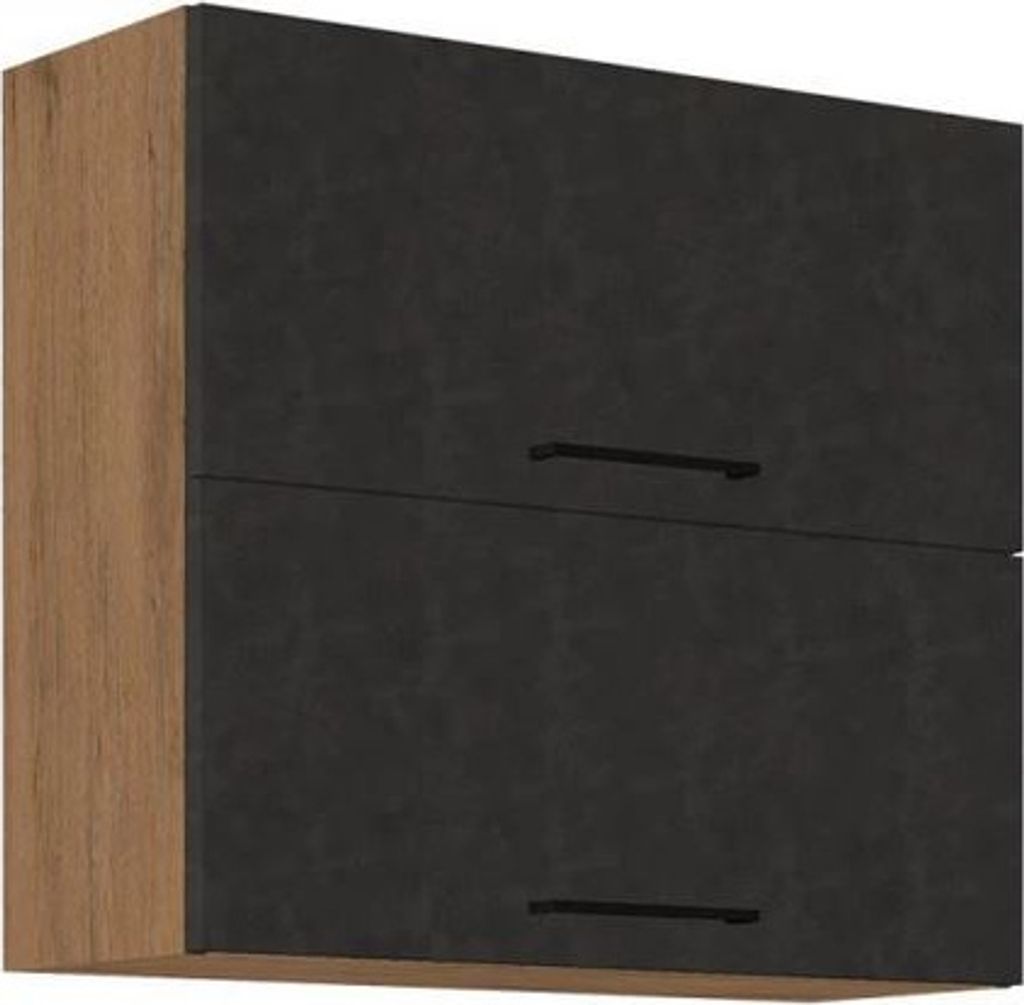 Meuble de cuisine haut 80 cm ZHILAN - chêne lancelot / Image du produit 