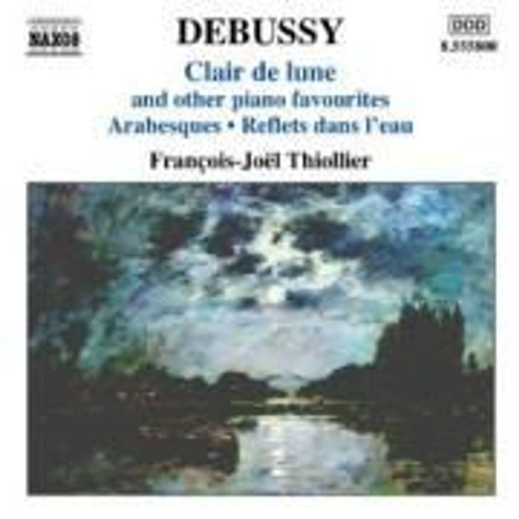Thiollier, F: Clair De Lune/Arabesques/+