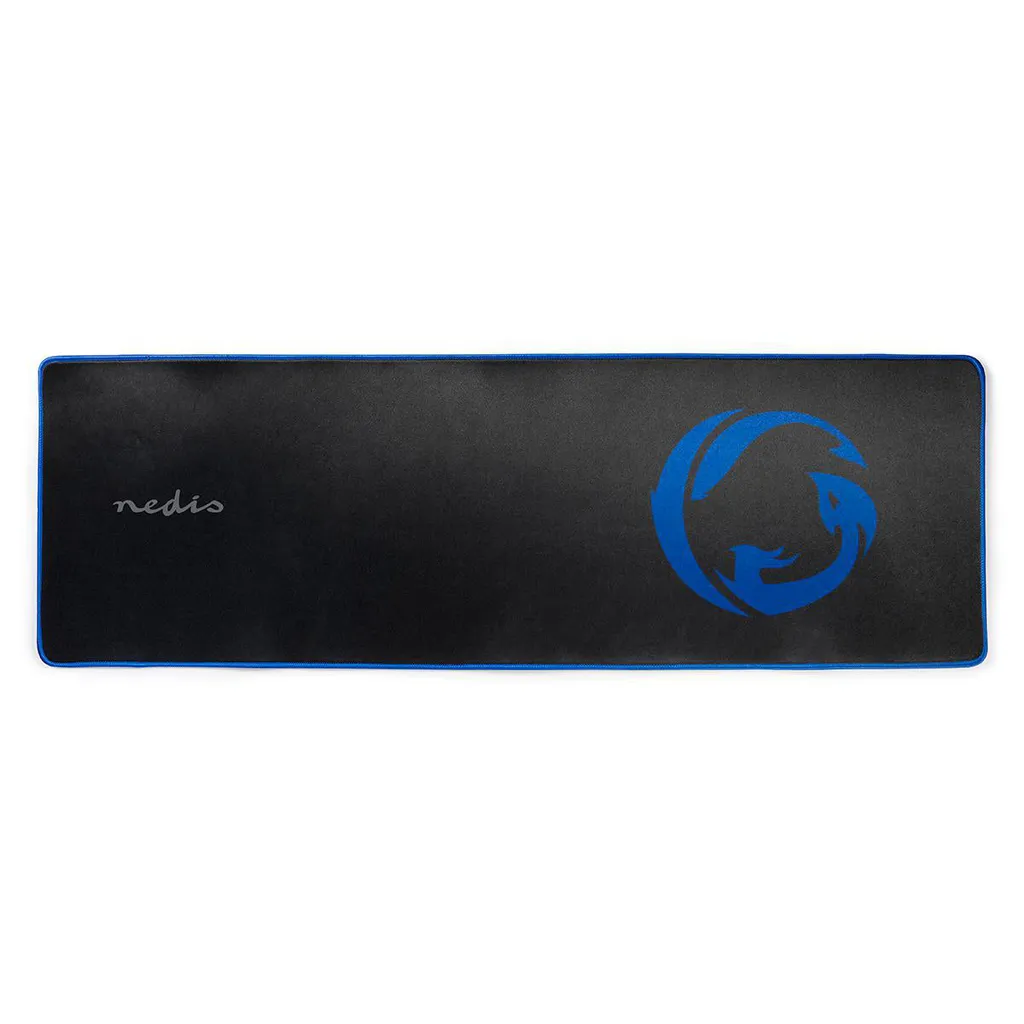 Tapis de souris gamer noir antidérapant - Format standard 320x270 mm
