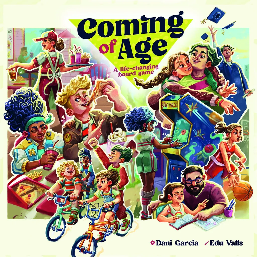 Asmodee Coming of Age Jeu de Société de Stratégie 14 Ans et Plus 40 Min