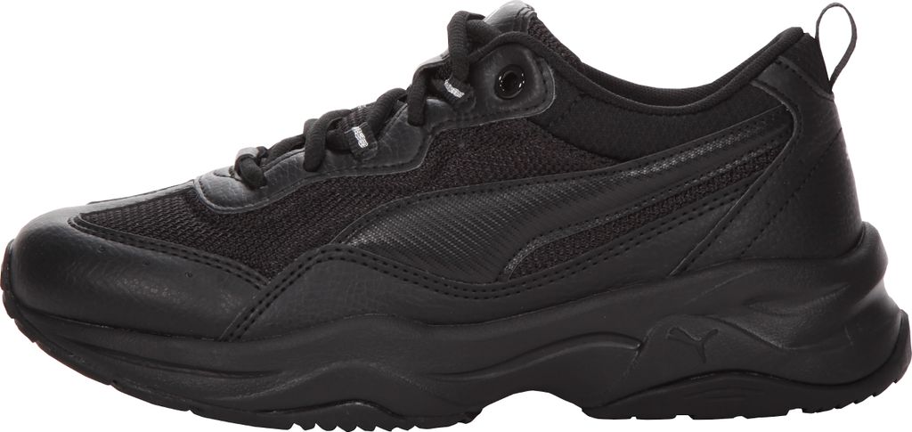 Puma Damen Sneaker 'Cilia' black/silver/peach bud, Damen:39 Produktbild 