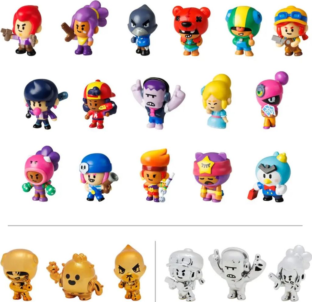 Figurky Brawl Stars 3 pack série 1 Obrázek produktu 2