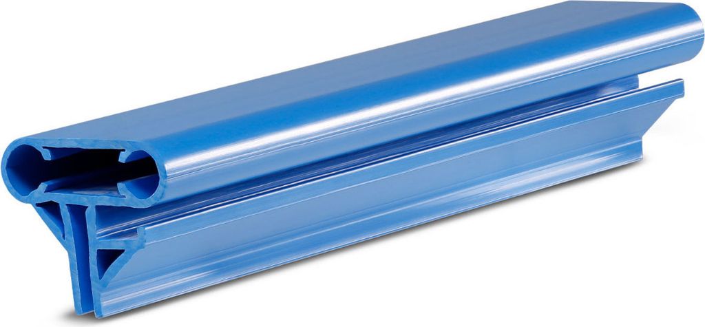 Pool Kombi Handlauf blau oval 300 x 490 cm