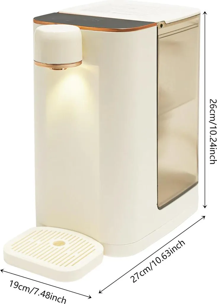 Machine à eau chaude rapide pour thé et café 3L avec écran tactile
