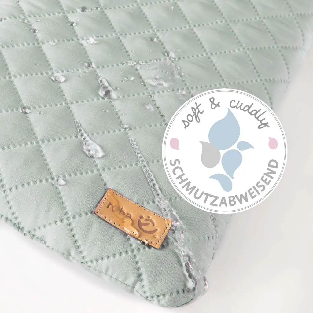 Tapis de parc rembourré roba style 6 angles avec protection latérale sûre - 3