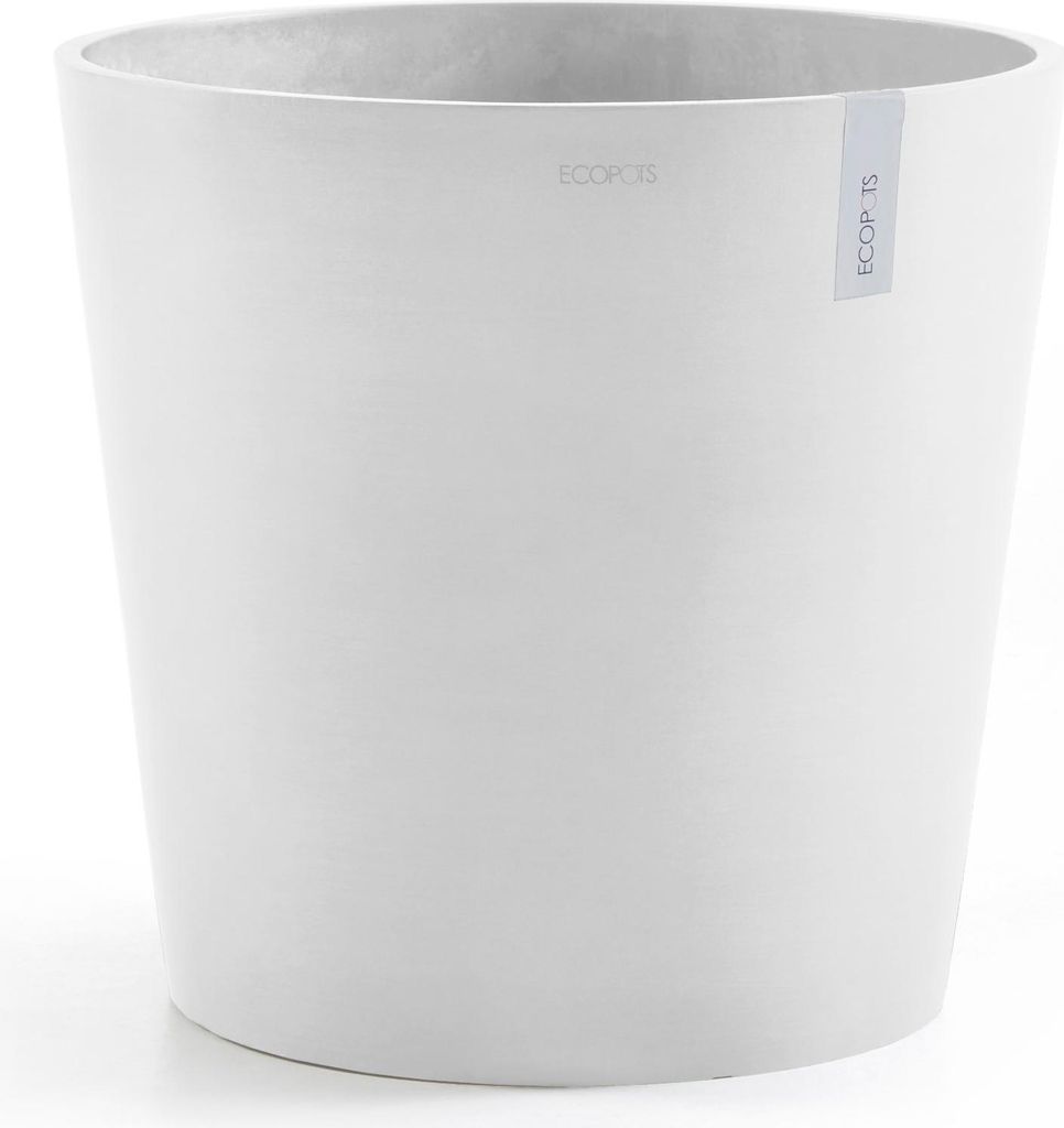 Ecopots Amsterdam 40 Blumentopf - L 40 cm x H 34,5 cm - Innen- und Außenbereich