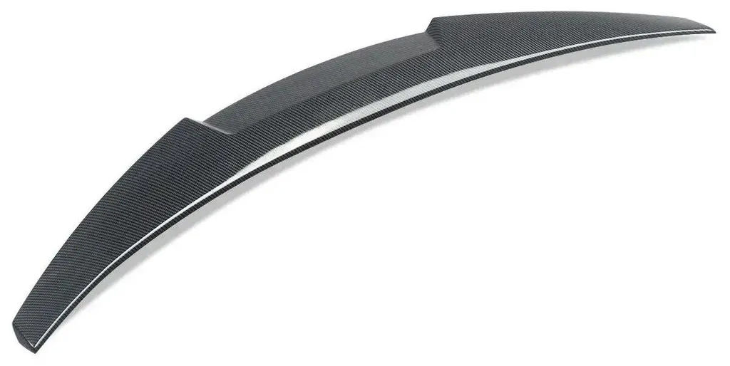 Spoiler de hayon aspect fibre de carbone universel pour coffre arrière auto