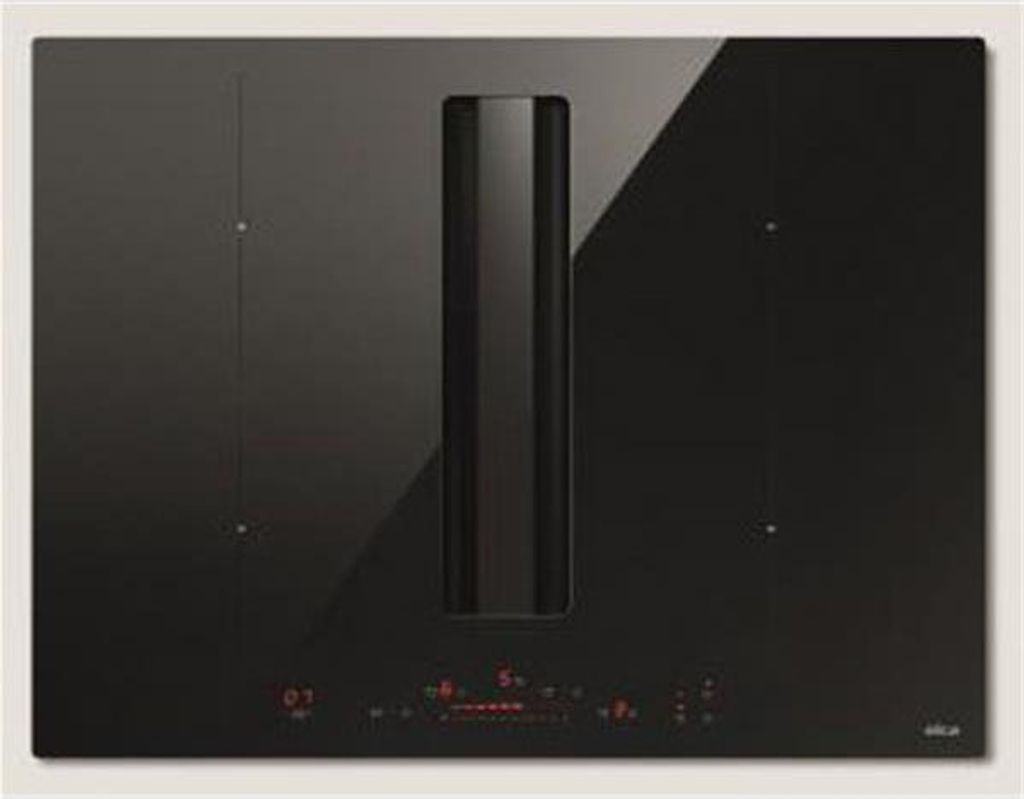 Table de cuisson aspirante induction 60cm 4 feux 7400w noir Image du produit 