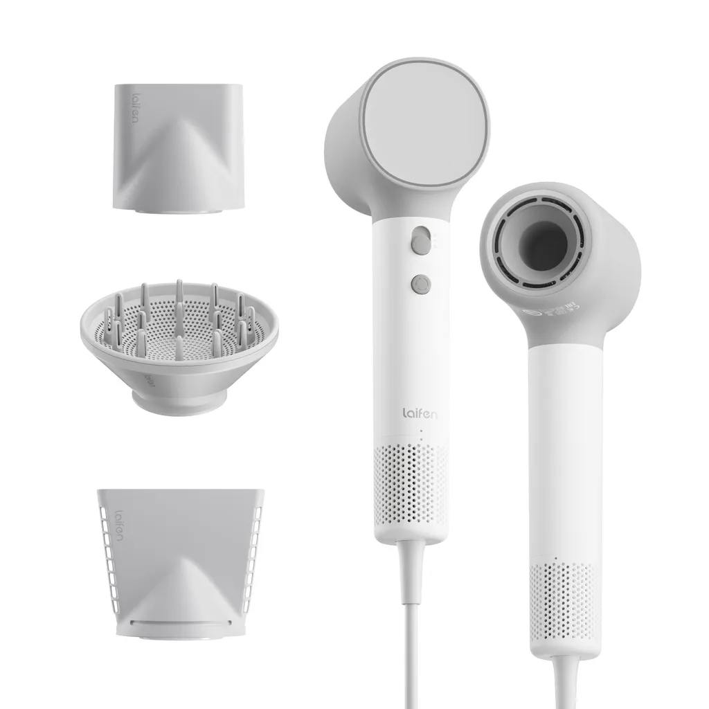 Sèche-cheveux ionique silencieux Laifen Neo haute performance et léger