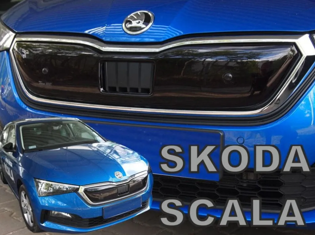 Protection hivernale Skoda Scala 2019- | Grille de radiateur thermique