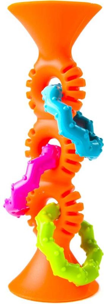 Fat Brain hochet pipSquiz Loops orange Image du produit 