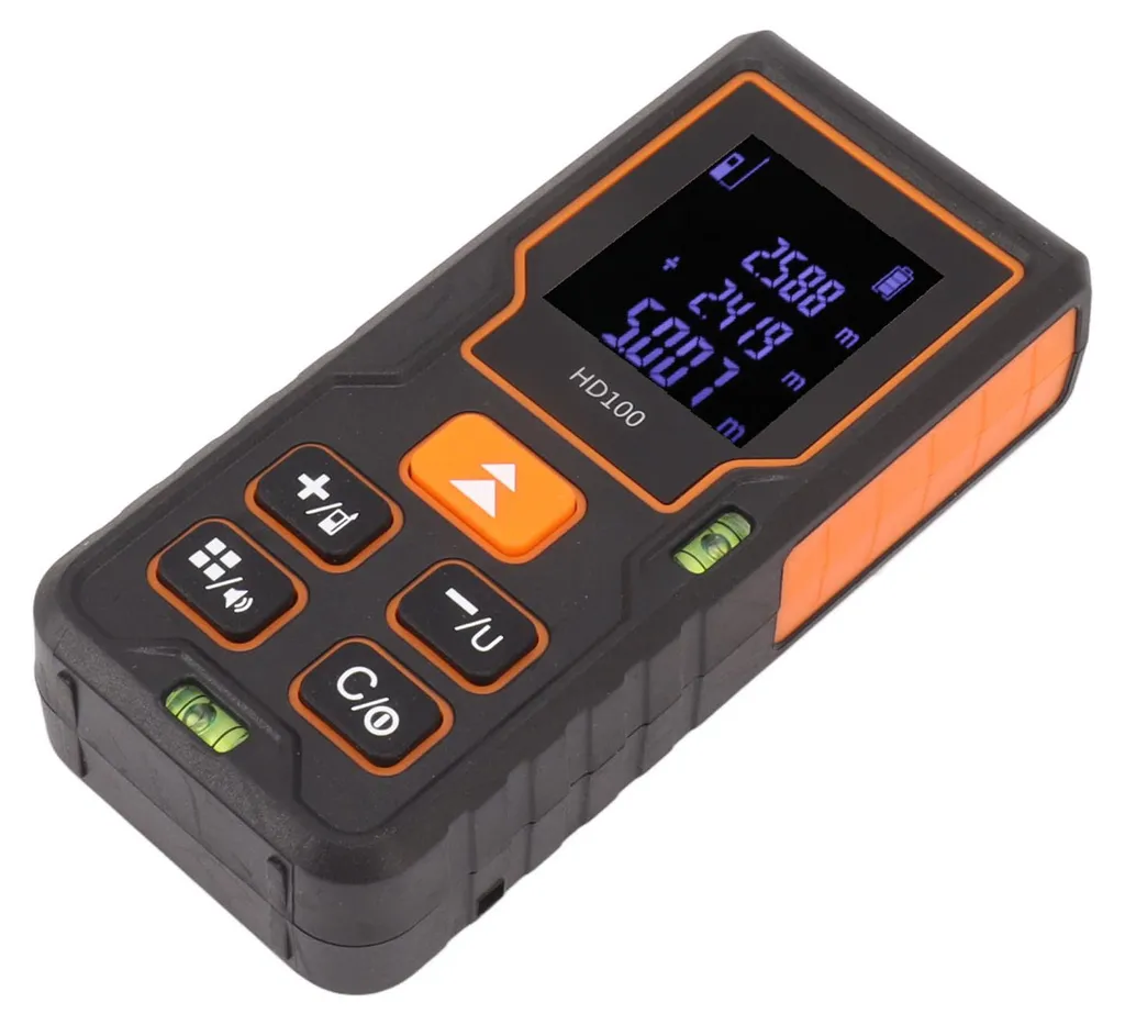 Télémètre laser 100m précision 1.5mm avec écran LCD rétroéclairé - 4