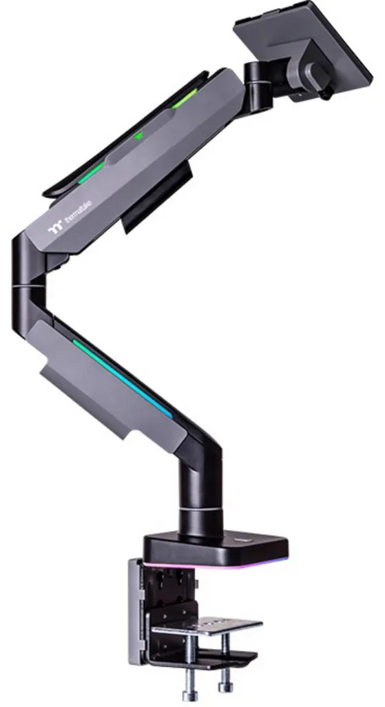 Support Écran Ergonomique Thermaltake pour Grand Moniteur 49" Max 20kg