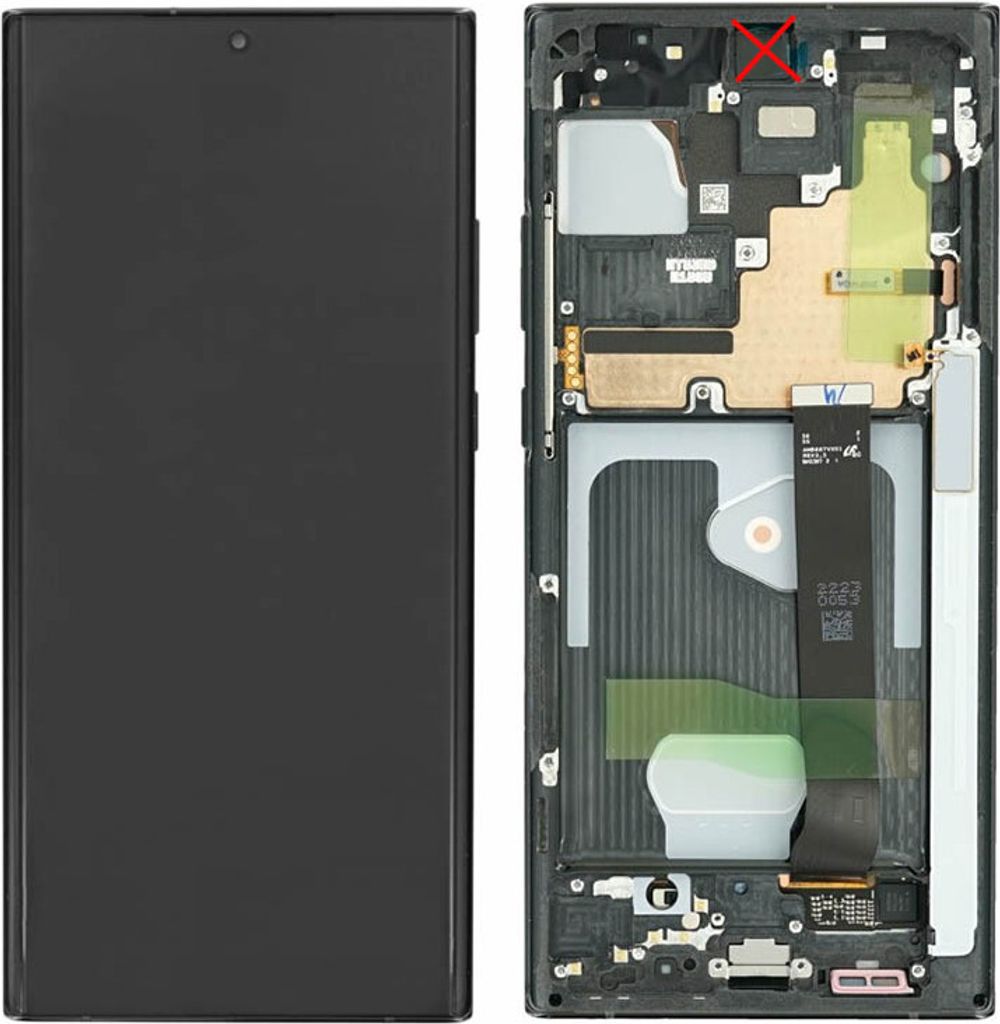 Original Display für Samsung Galaxy Note 20 Ultra schwarz Produktbild 