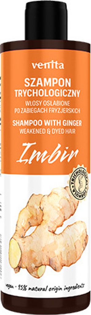 VENITA Ingwer Trichologisches Haarshampoo 300 ml Produktbild 