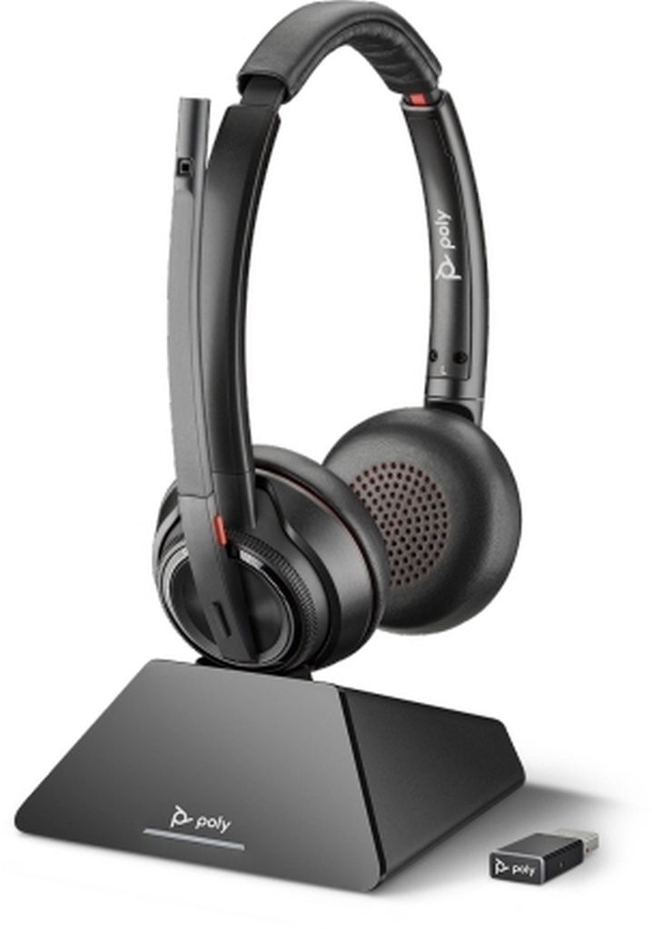 HP Poly Savi 8220 - Savi 8200 series - Headset - On-Ear