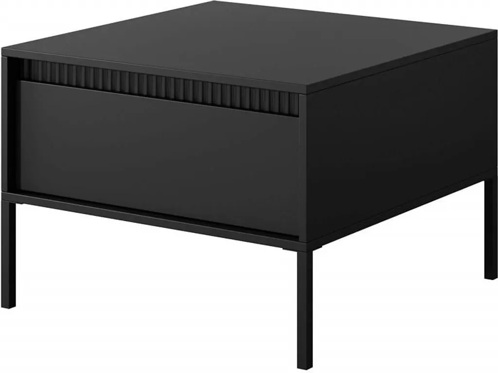 Tavolino da Salotto MOULTON Nero - Arredo Urban Style per Loft e Studio