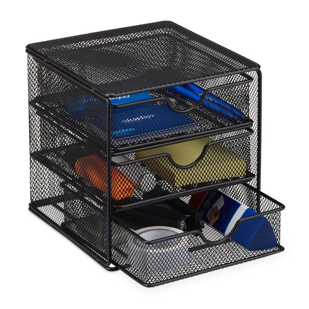 Organizér na stôl RD2485, čierna Obrázok produktu 