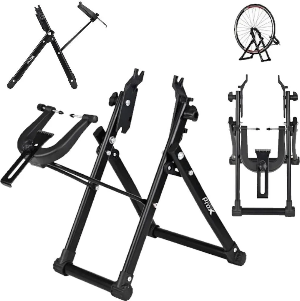 Support de centrage de roue pliable de haute précision pour jante vélo