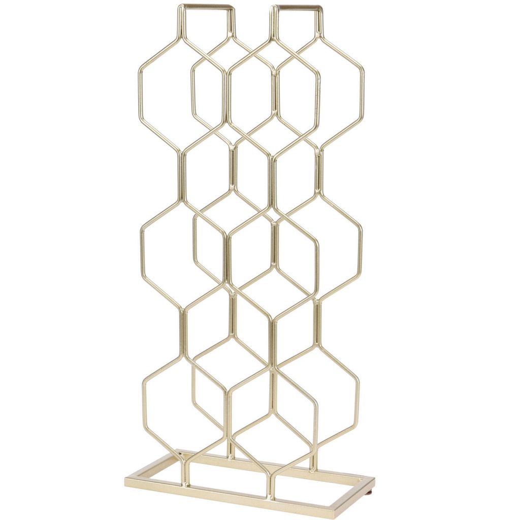 Home&Styling Collection stojan na víno na 8 lahví, kov, Obrázek produktu 