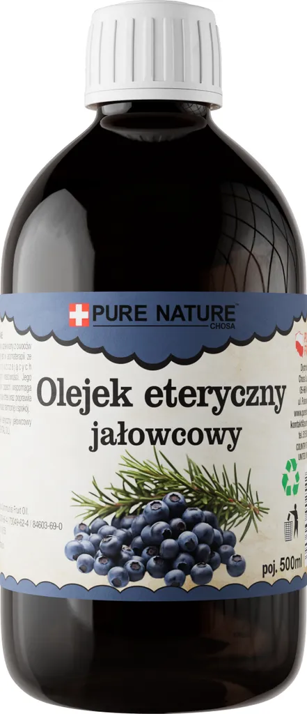 Huile essentielle de baies de genièvre 0,5 L : Solution Purifiante Pure