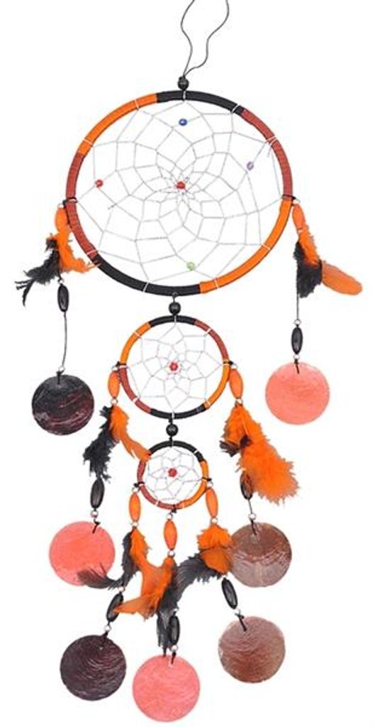 Dreamcatcher mit Capisscheiben in 3 verschiedenen Größen Produktbild 