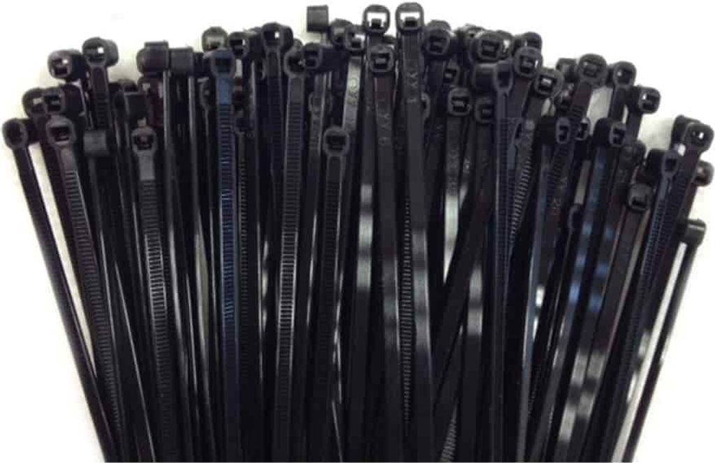 100 Kabelbinder 530x7,6mm schwarz (UV-stabilisiert) PA6.6