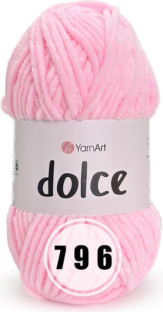 YarnArt Dolce (100g/120m) Y 796 rosa Produktbild 